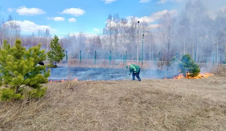 Мэр Владислав Логинов попросил красноярцев соблюдать меры пожарной безопасности