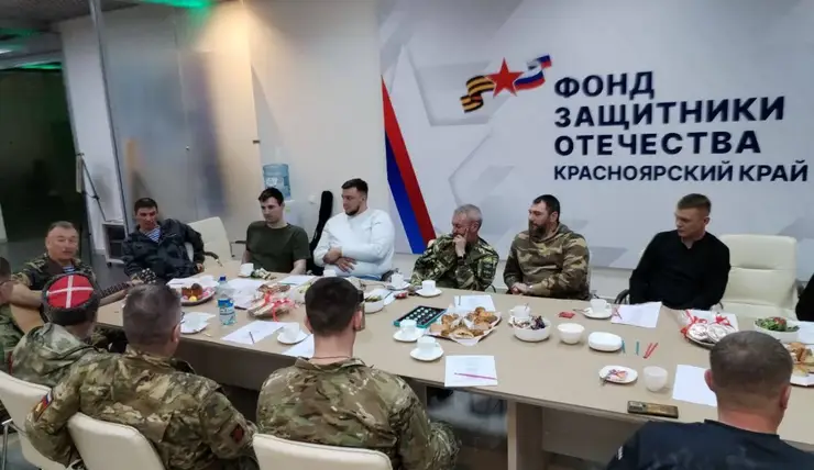 В Красноярске открылся клуб для ветеранов СВО