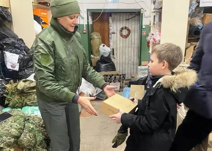 8-летний красноярец отправил квадрокоптер бойцам СВО
