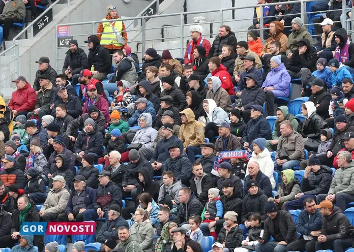 Футбольный «Енисей» сыграл вничью с «Волгарем» в Красноярске