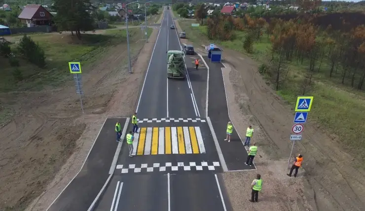 На дорогах Красноярского края по нацпроекту построят 21 автобусную остановку