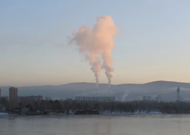 За пять лет объемы выбросов вредных веществ в Красноярске планируют сократить на  22 процента