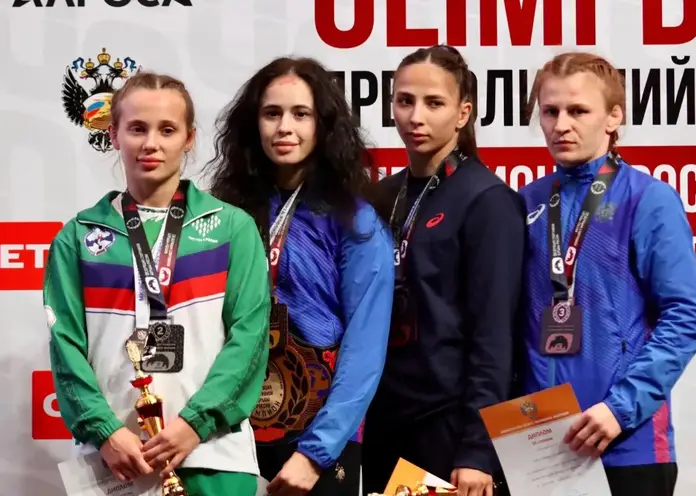 Уроженка Красноярска Ханум Велиева стала семикратной чемпионкой России по борьбе