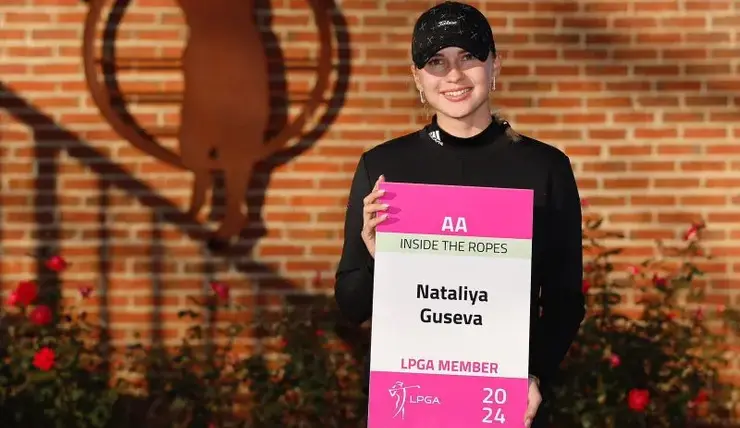 Гольфистка из Красноярска Наталья Гусева стала первой россиянкой в женской ассоциации LPGA Tour