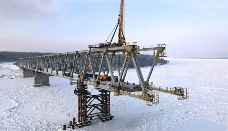 В Красноярском крае Высокогорский мост достроят в 2023 году