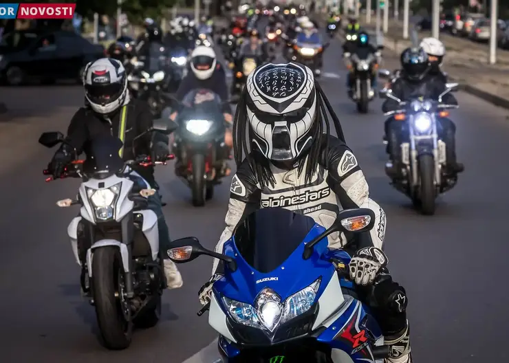 Мотоциклисты более 1200 раз нарушили ПДД на дорогах Красноярска и Дивногорска