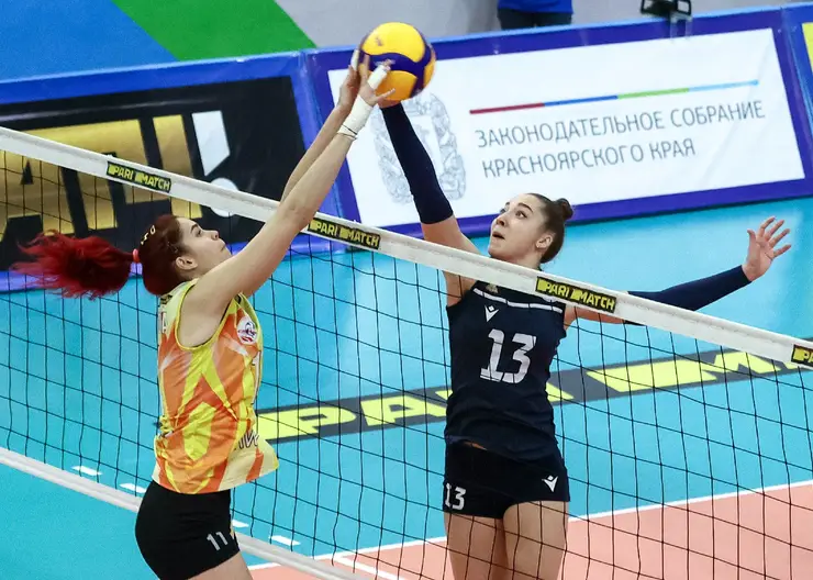 Долгожданная победа: волейболистки «Енисея» обыграли краснодарское «Динамо»