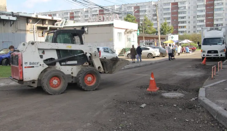 В Красноярске отремонтируют междворовые проезды к медицинским учреждениям