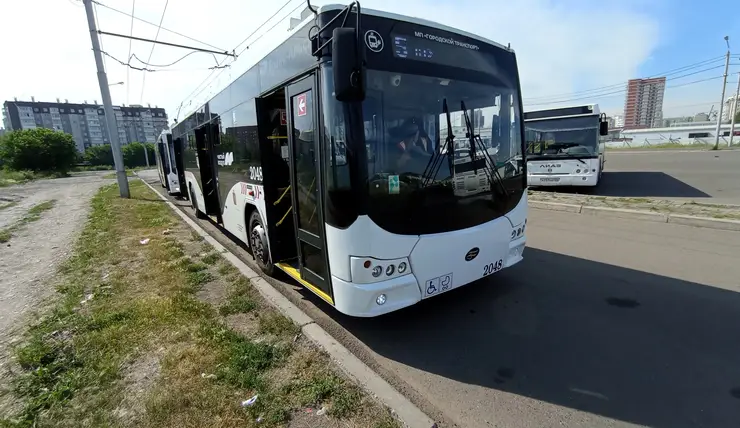 Красноярцам рассказали о запуске новых автобусных маршрутов, электробусов и о развитии троллейбусов