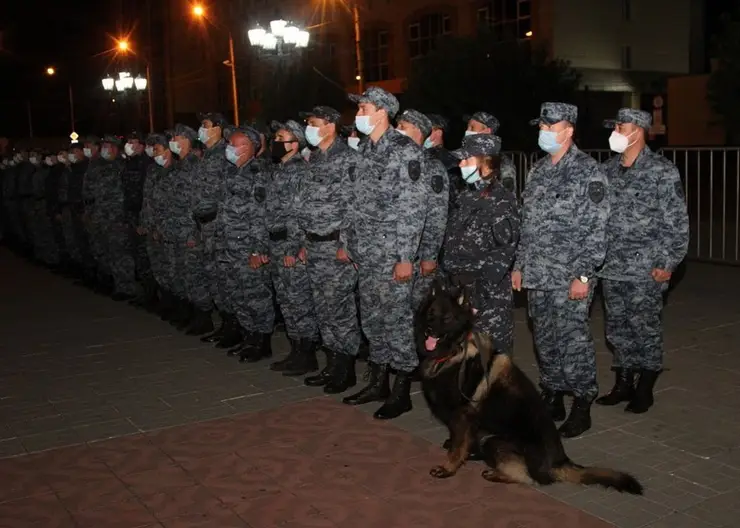 Красноярский сводный отряд полицейских вернулся из Чеченской республики