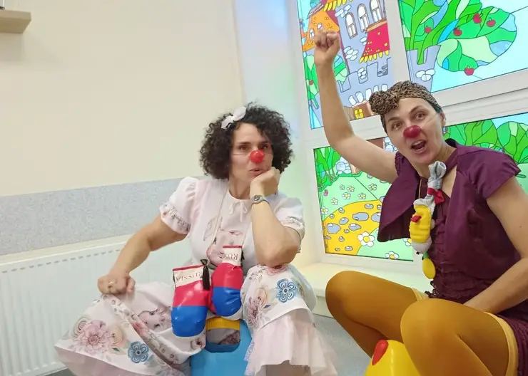 В Красноярске идет набор в школу больничных клоунов