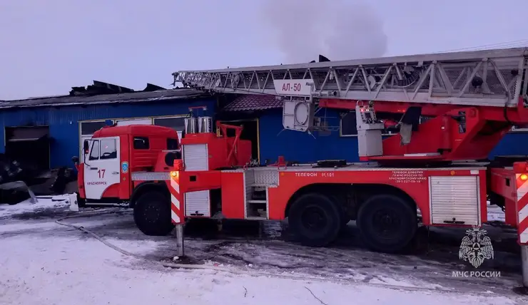 В Красноярском крае ночью 1 января при пожаре погибли 2 человека