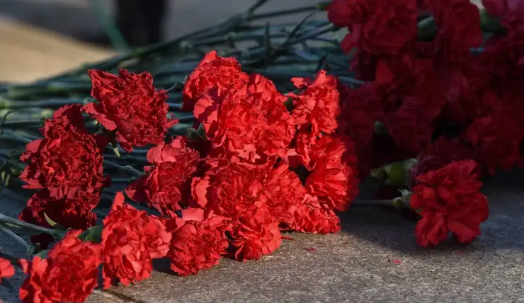В Красноярске на Мемориале Победы прошел торжественный митинг в честь Дня защитника Отечества