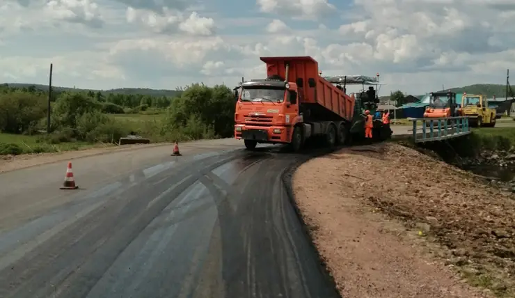 За 4 года в Красноярском крае отремонтировано более 1200 километров дорог между населенными пунктами