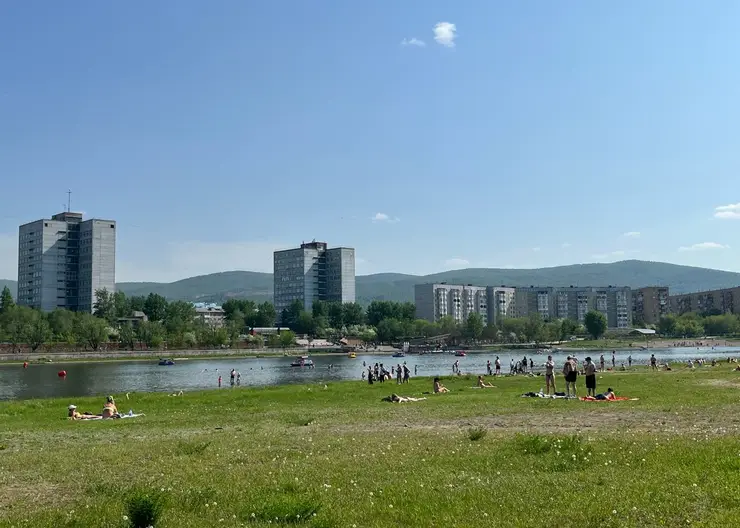 В Красноярском крае официально работают 10 пляжей