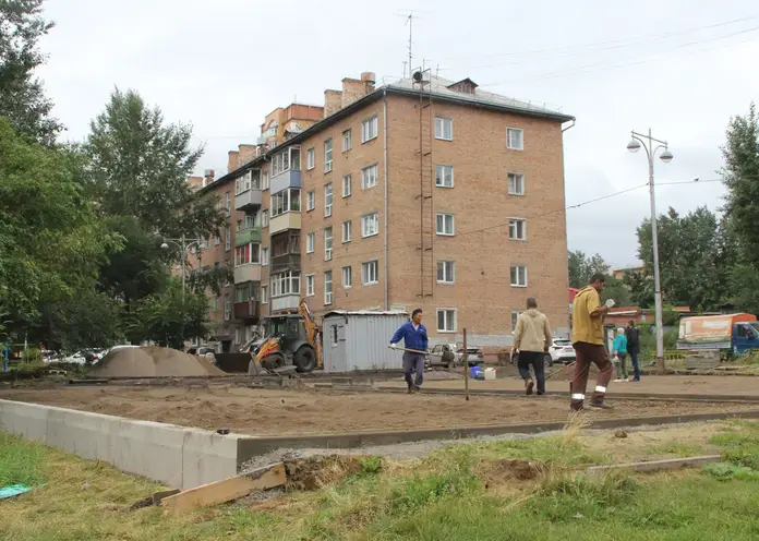 В Железнодорожном районе Красноярска к октябрю появится новый спортивный городок