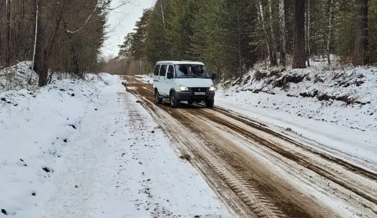 В Березовском районе восстановили движение на двух трассах