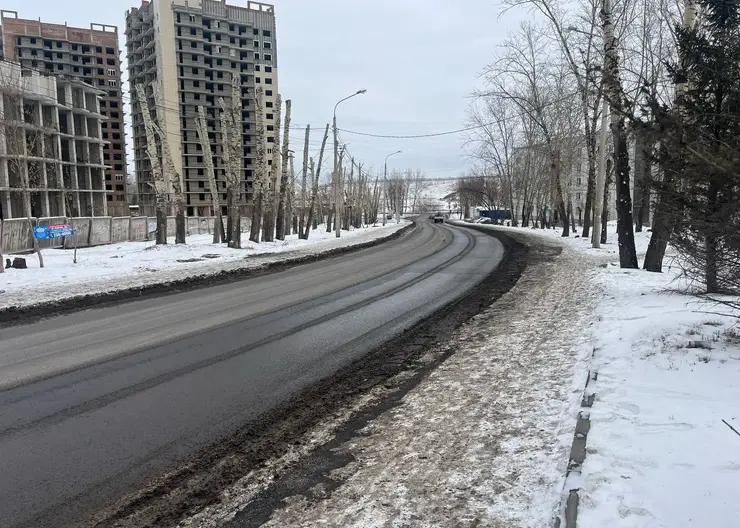 В Красноярске в микрорайоне «Озеро-парк» оборудуют пешеходный переход