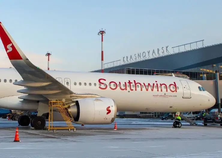 Турецкая компания SouthWind Airlines выполнила первый рейс из Антальи в Красноярск