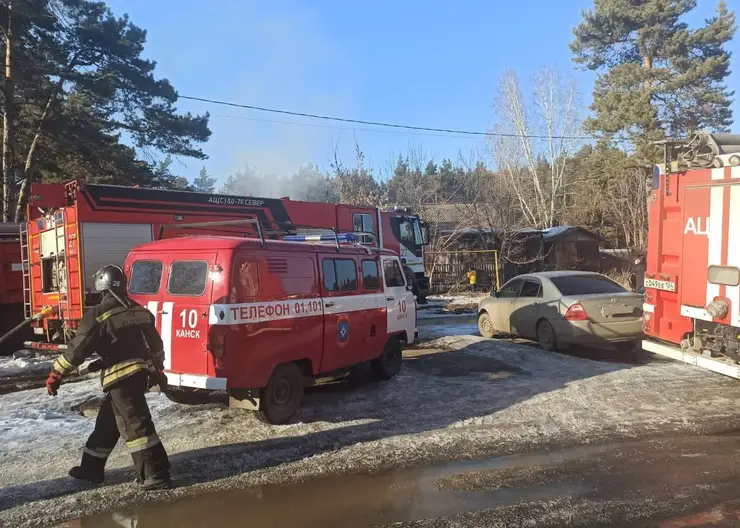 В Канске при пожаре погибли три человека