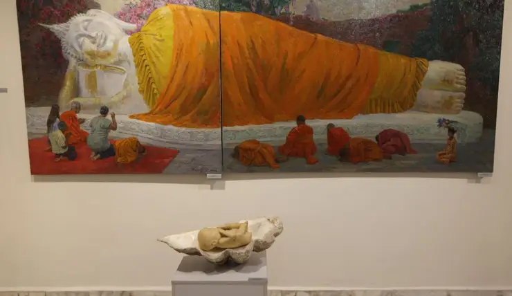В музее В. Сурикова открыта выставка «В стране Изумрудного Будды»