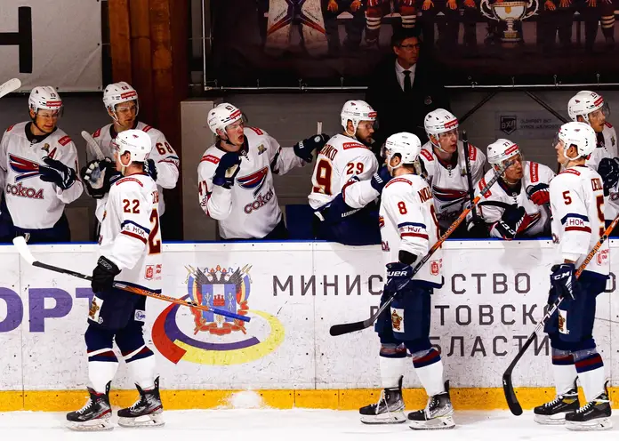 Красноярская хоккейная команда «Сокол» отправляется в «белорусский вояж»