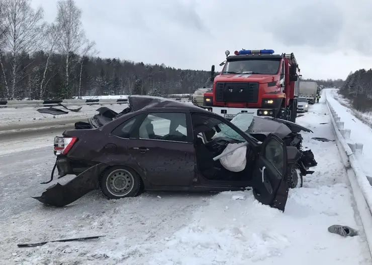 В Березовском районе Красноярска произошло смертельное ДТП