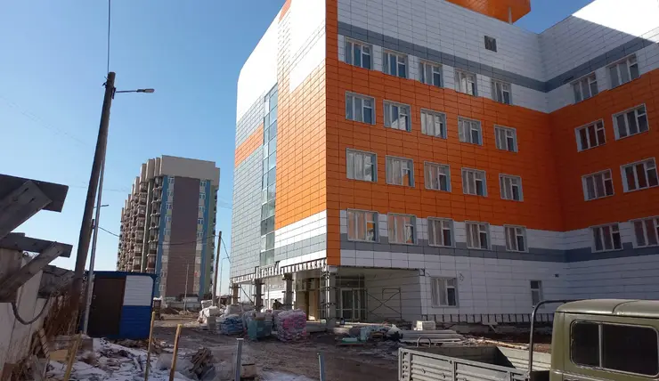 В Красноярске до конца 2022 года построят поликлинику в Покровском