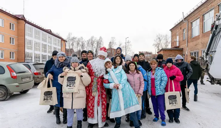 Новогодняя сказка про чистоту и экологию