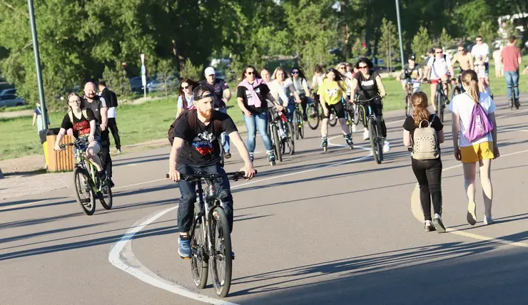 Большую часть Красноярска можно будет проехать на самокатах и велосипедах