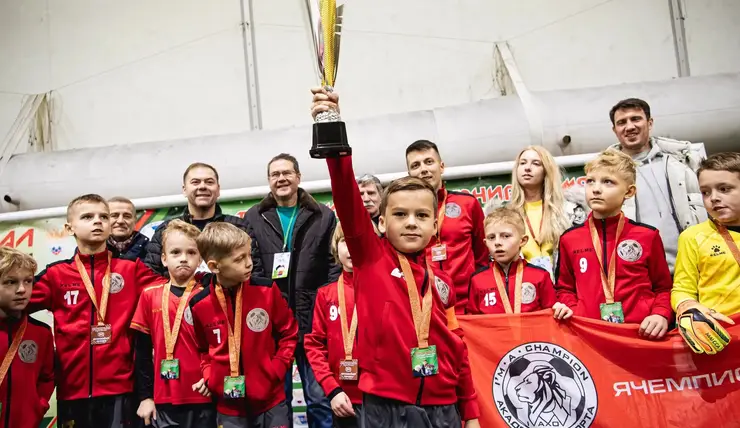 Красноярская академия заняла 3-е место в Детской футбольной лиге имени Виктора Горлова