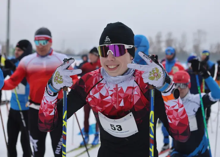 В Красноярске прошла лыжная гонка «Преодолей себя»