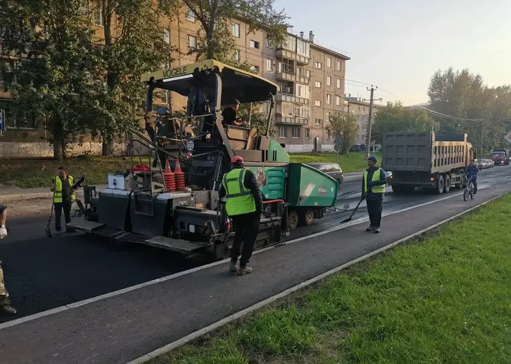 В Красноярске подрядчикам грозят штрафы за сорванные сроки дорожного ремонта