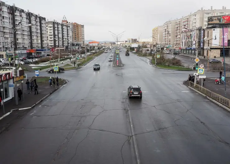 С 6 января на левобережье Красноярска ограничат движение транспорта