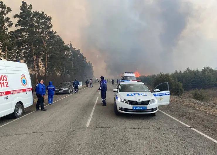 По факту пожара в Минусинском районе возбудили уголовное дело