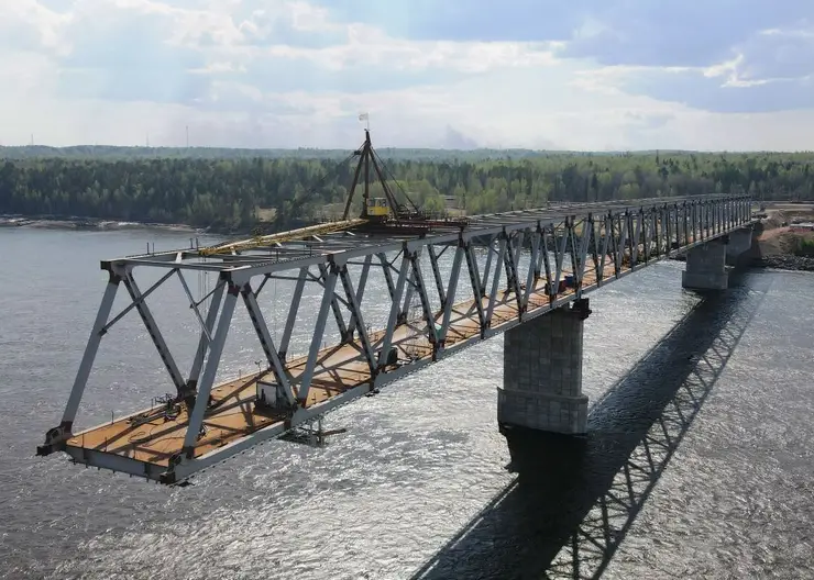 В Красноярском крае достроить все опоры Высокогорского моста планируют в октябре