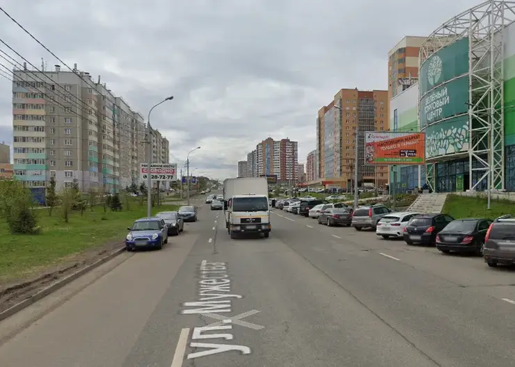 В Красноярске из-за нарушителей ПДД уберут парковочный карман на улице Мужества