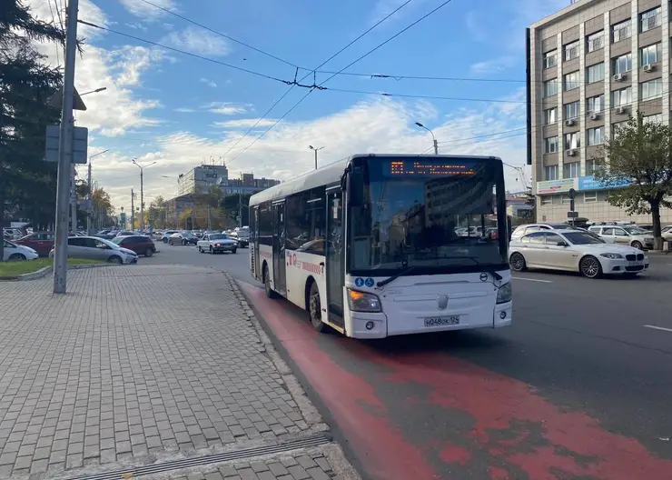 В Красноярске автобусный маршрут № 83 стал ходить в два раза чаще