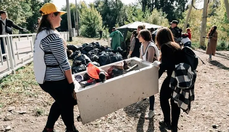 В мае в Красноярске пройдут субботники в игровой форме «Зелёный десант»