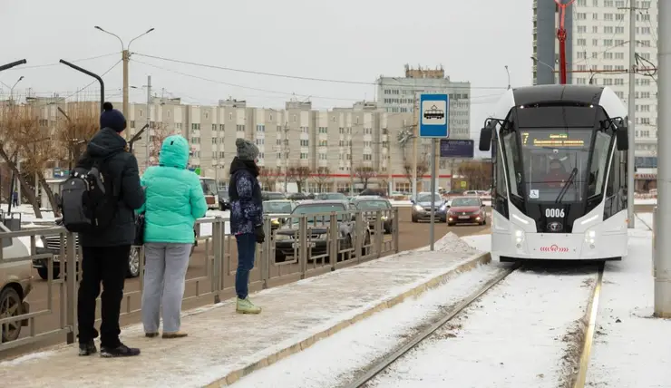 В Красноярске по Красрабу трамваи будут ездить быстрее