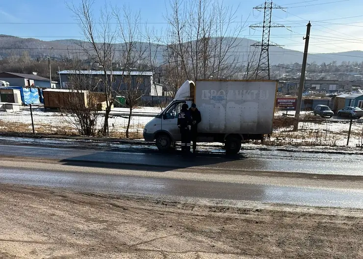 В Красноярском крае начались массовые проверки грузового транспорта