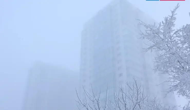 В Красноярске 16 декабря потеплеет до -15 градусов
