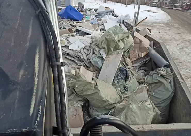 156 несанкционированных свалок ликвидировали в Свердловском районе Красноярска