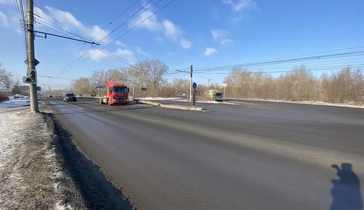 В Красноярске за 167,7 млн рублей отремонтируют улицу Пограничников