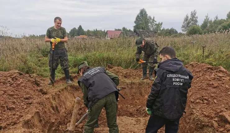 В Смоленской области нашли останки погибших в Великую Отечественную войну солдат из Красноярского края (фото)