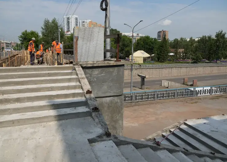В Красноярске активисты проконтролируют работы на путепроводе по улице Мичурина