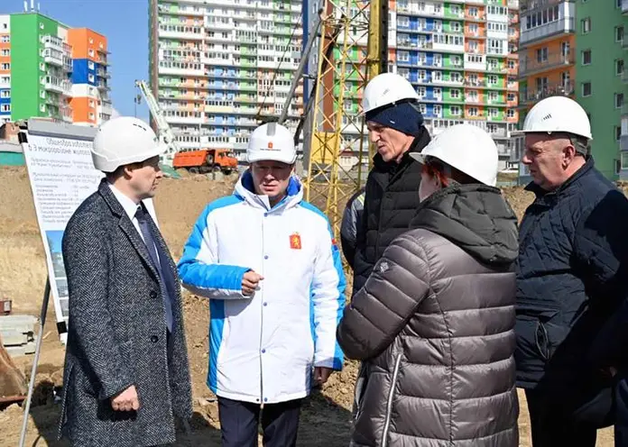 Мэр Красноярска Сергей Еремин рассказал о предстоящих преобразованиях в Солнечном