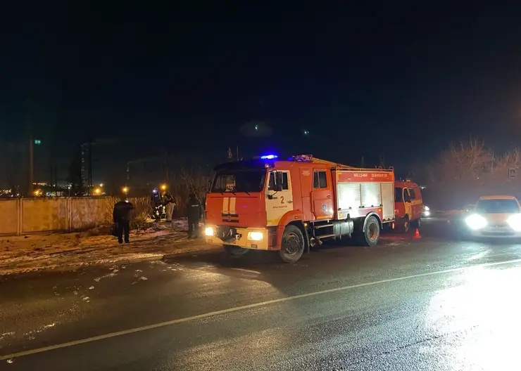 В пожаре на красноярской теплотрассе погибли трое бездомных