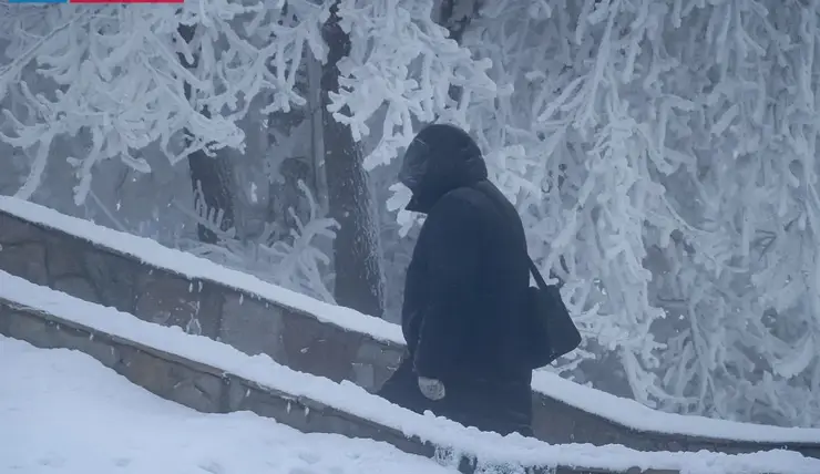 В Красноярском крае ожидаются аномальные морозы до -35 градусов
