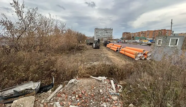 В Красноярске начали строить новую дорогу в продолжение улицы 3-й Пионеров